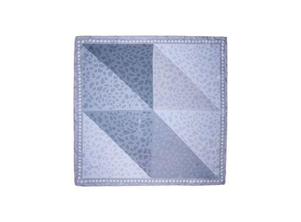 Skjerf animal 70x70 sort 