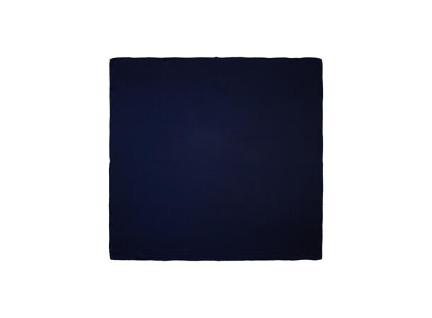 Skjerf ensfarget 70x70 navy 