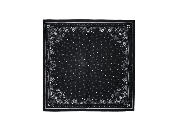 Skjerf klassisk 65x65 sort 