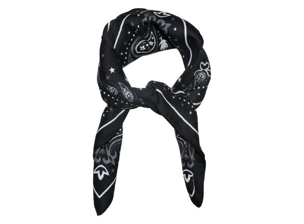 Skjerf klassisk 65x65 sort 