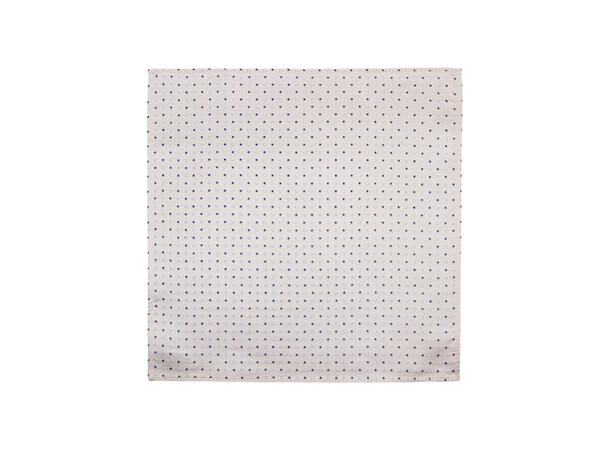 Sløyfe m/lommetørkle prikket beige* 