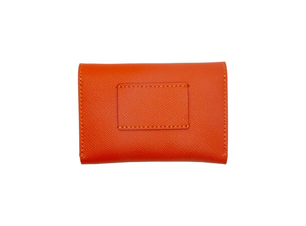 Veske til belter oransje m/gull 