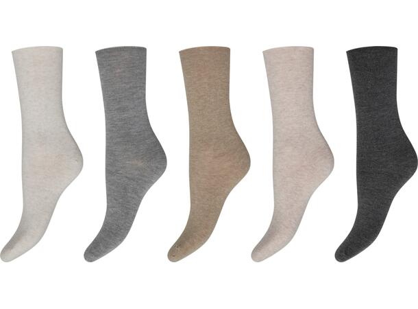 DECOY ankle sock bamboo 5-pack Multicolor 37-41 - SS26 