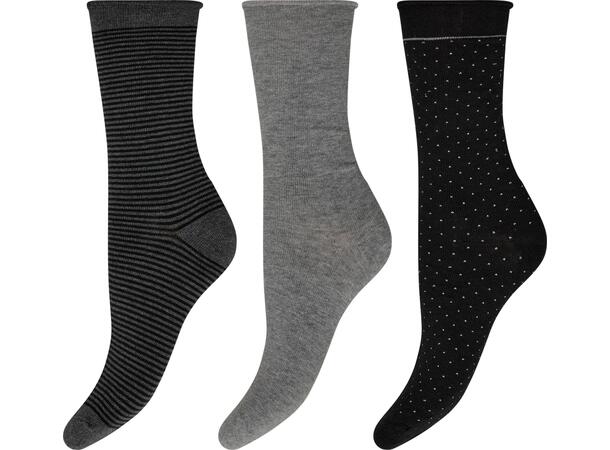 DECOY ankle socks fine knit Multicolour 37-41 - AW25 