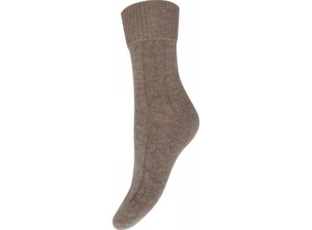 DECOY cosy ankle sock Sand 37-41 - AW26 