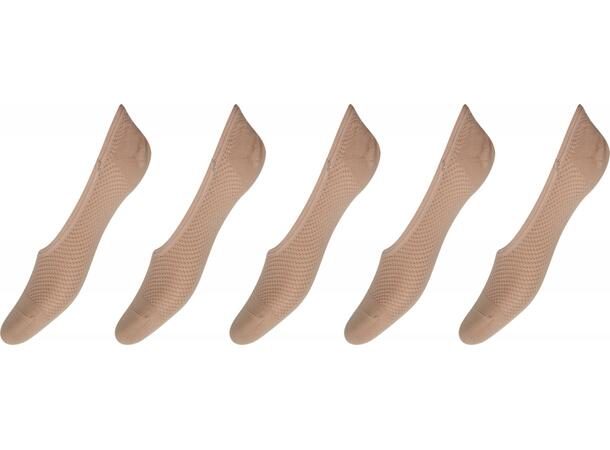 DECOY footies quick dry 5-pack Nude 39-41 - SS26 