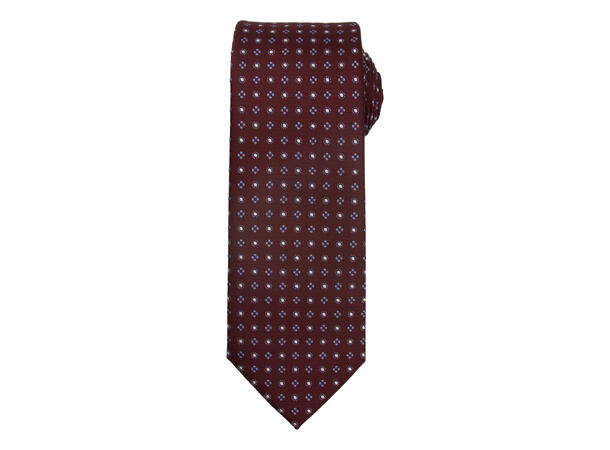 Da Vinci Slips 7,5cm småmønstret vinrød 