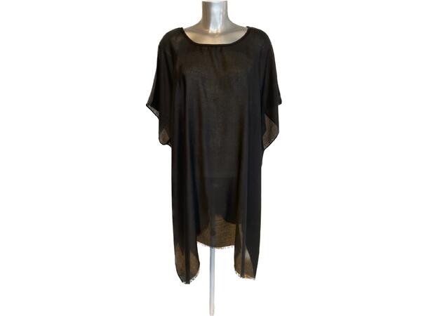 Dame strandkjole "Summer" ensf. sort SS26 