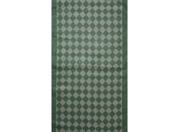 Herre skjerf mønstret 30x180 grønn Høst26 