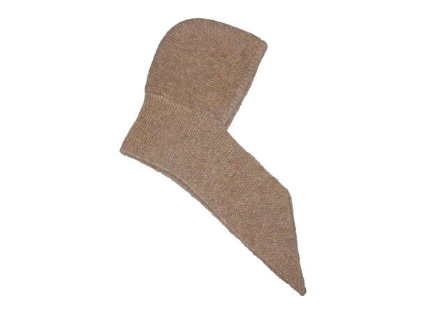 Hodeplagg m/skjerf 40x130 beige Høst26 