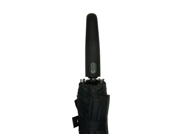 Lillestrøm Paraply ensfarget sort "smart one" 