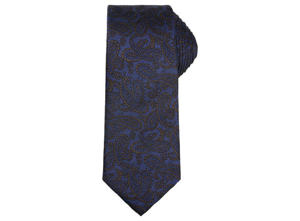 Santi Slips 7,0 cm paisley brun 