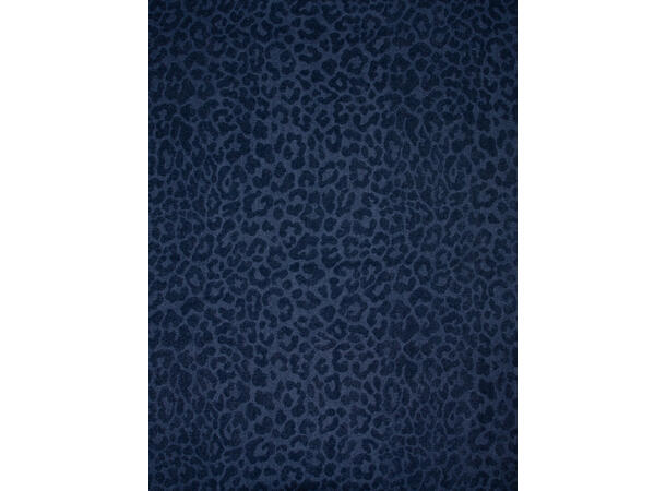 Skjerf dyreprint 65x180 blå Høst26 