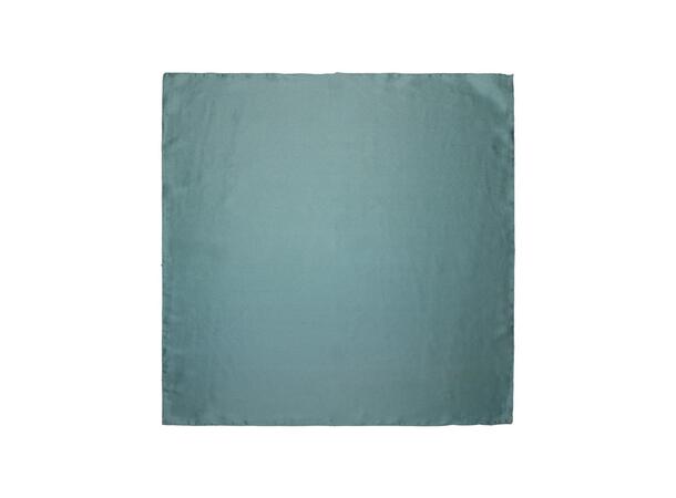 Skjerf ensfarget 70x70 grønn 