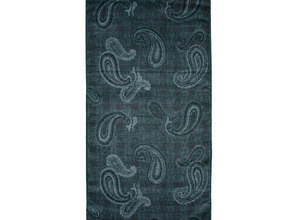 Skjerf herre paisley 35x180 grønn Høst26 