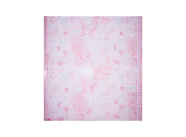 Skjerf mønstret 90x190 rosa* 