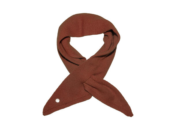 Skjerf triangel m/knyting rust 26x85 Høst26 