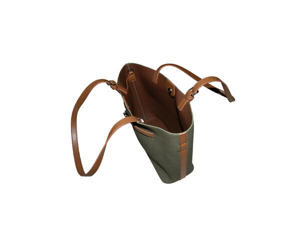 Veske stor m/ tilleggsveske grønn 