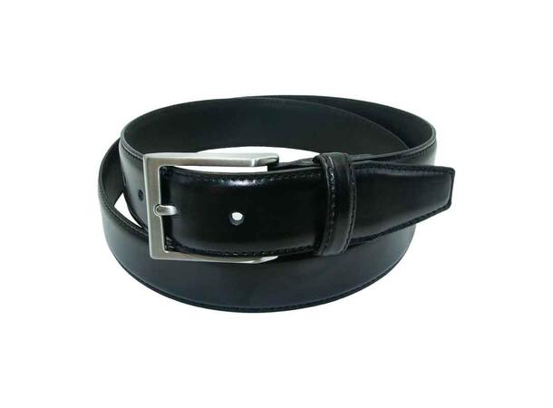 Belte Herre 3,5cm dress klassisk Sort Strl 90 