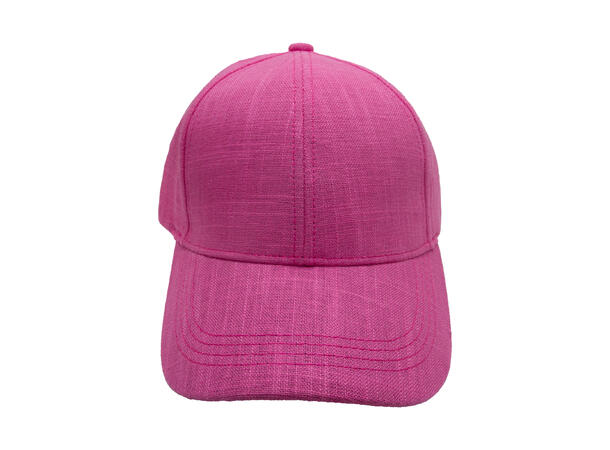 Caps "summer" lin sterk rosa SS26 