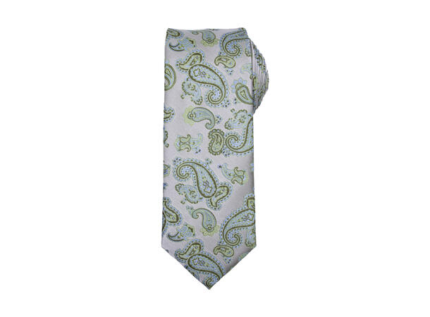 Da Vinci Slips 7,5cm paisley grønn 