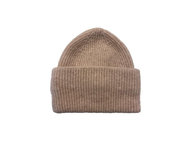 Hatt m/bredd kant Ull natur Høst26 