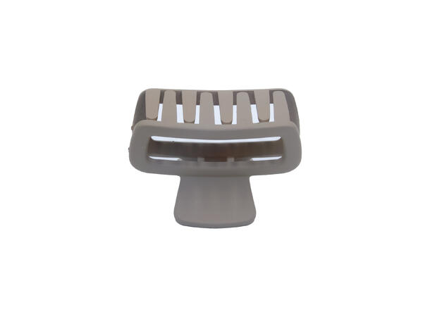 Hårklype 4,5x3cm ensfarget beige* 