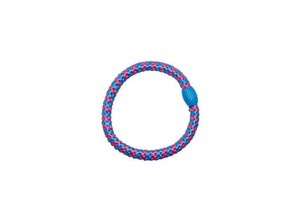 Hårstrikk multi "rosa/turqouise" 