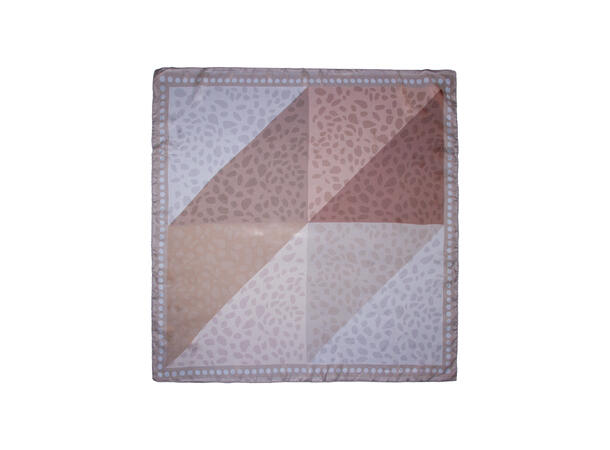 Skjerf animal 70x70 brun 