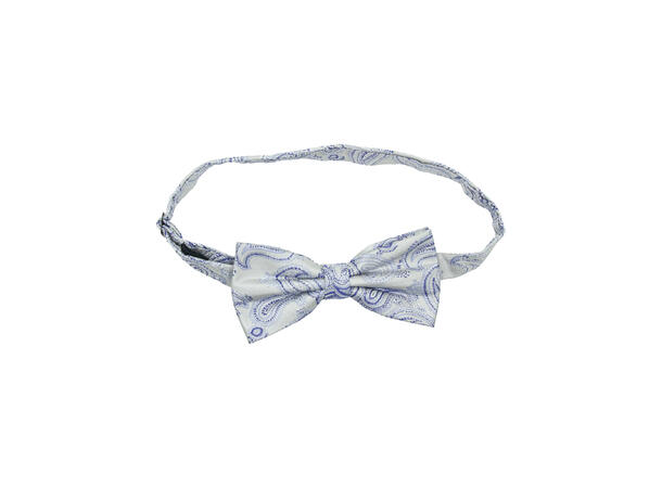 Sløyfe m/lommetørkle paisley grå 