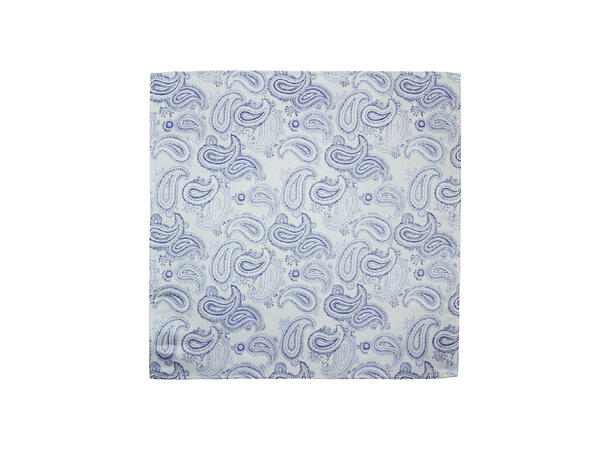 Sløyfe m/lommetørkle paisley grå 