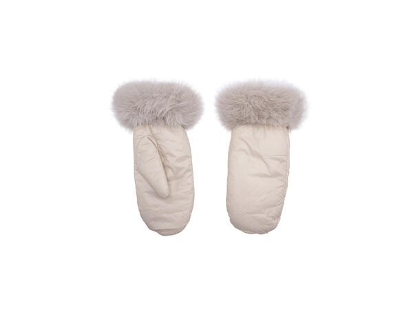 Vott m/pels lys beige* Høst 