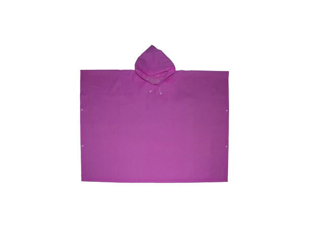 Bodø Poncho Regn 130x200cm rosa 