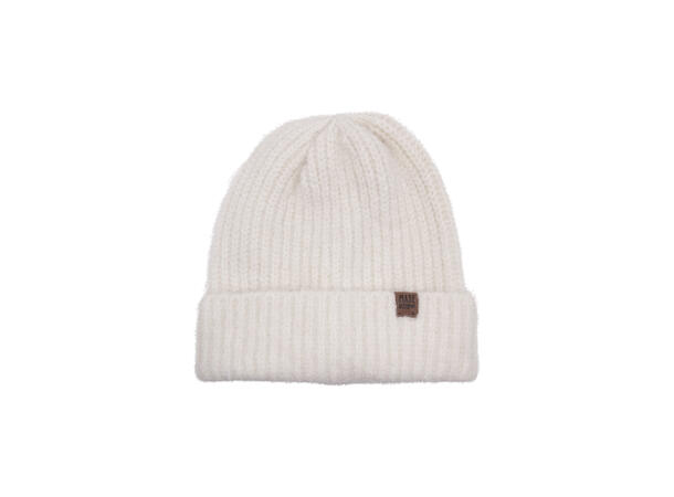 Dame lue m/oppbrett offwhite* Høst 