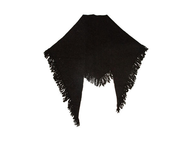 Dame sjal m/frynser 60x160 Brun Høst26 