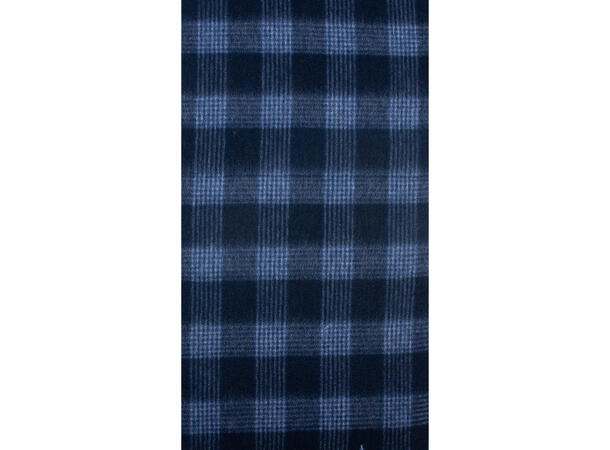 Dame skjerf rutet 30x180 blå* Høst 