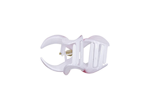 Hårklype blomst 2-farget rød 