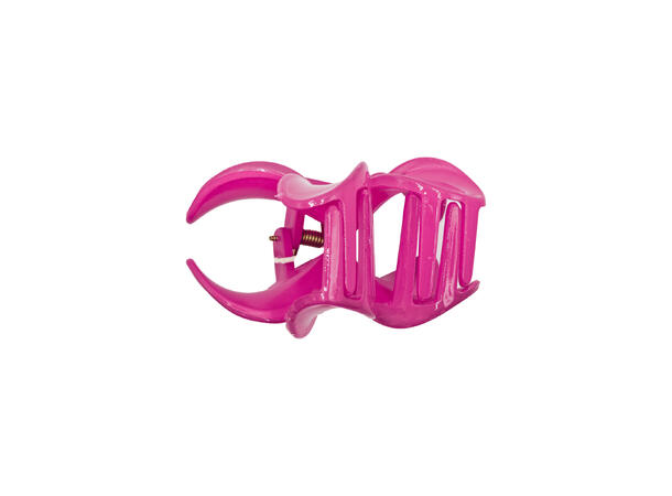 Hårklype blomst ensfarget fuksia 