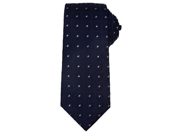 Santi Silkeslips 7,5 cm lurex blå 