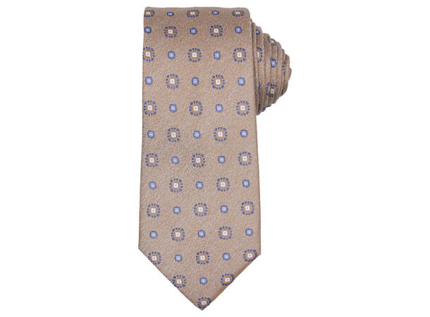 Santi Silkeslips mønstert 7,5 cm beige* 