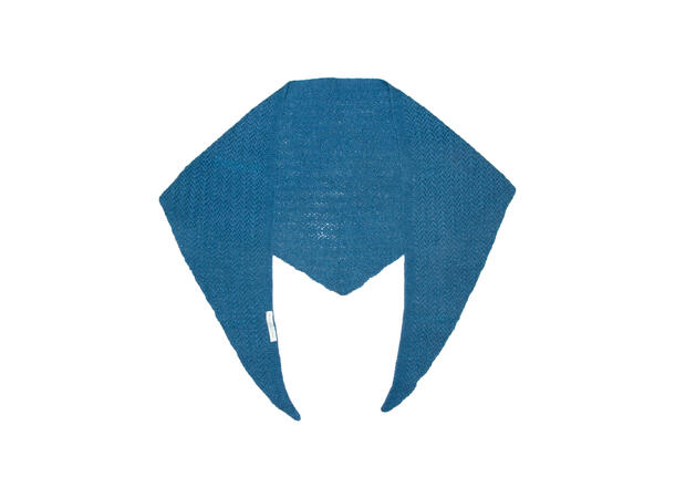 Sjal ensf. 47x180 blå Høst26 