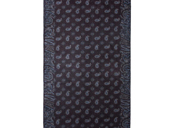 Skjerf herre mønstert 35x180 brun Høst26 