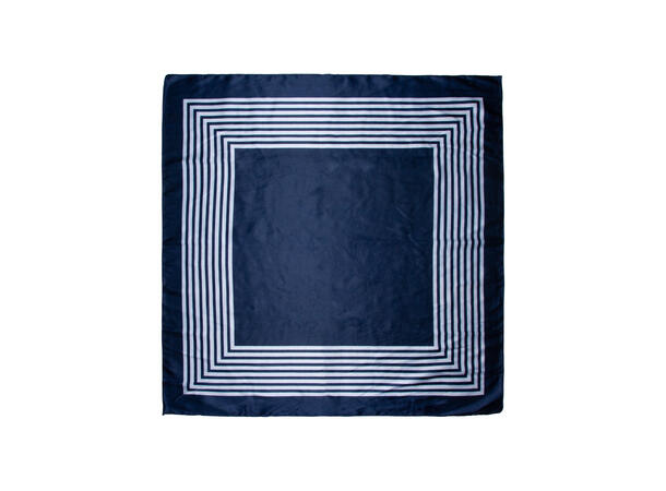 Skjerf klassisk 70x70 navy 
