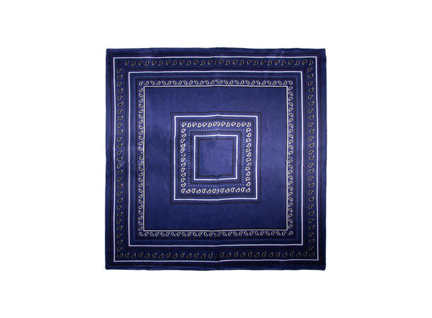 Skjerf klassisk SILKE 70x70 navy 