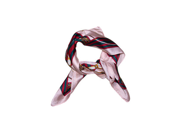 Skjerf seletøy 70x70 rosa 