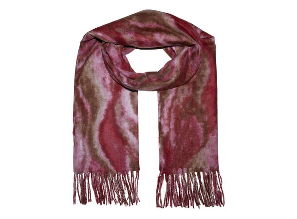 Skjerf waterfall 70x180 vinrød Høst26 