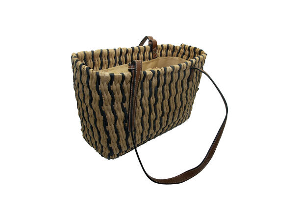 Veske "Summer" mellomstor delikat navy SS26 