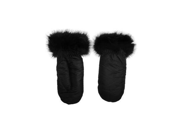 Vott m/pels sort Høst 