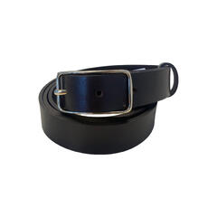 Belte 2,5cm m/gull spenne og struktur brun