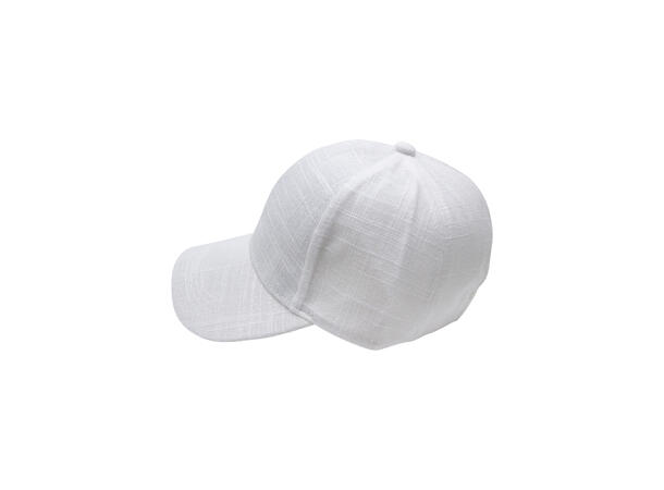 Caps "summer" lin  hvit SS26 